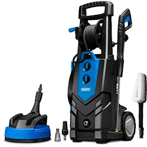 Draper PW2500 Electric Pressure Washer, Maximum Power 195Bar with Heavy Duty Patio Cleaner, Blue Draper PW2500 Electric Pressure Washer, Maximum Power 195Bar with Heavy Duty Patio Cleaner, Blue