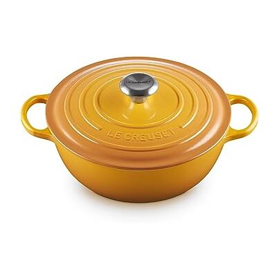 LE CREUSET Signature Soup Pot 26cm Nectar SS Knob LE CREUSET Signature Soup Pot 26cm Nectar SS Knob