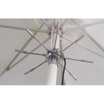 O'FRESH Men's Parasol Kit with 8 1/4 High Pressure Mist Nozzles Stainless Steel, One Size (Manufacturer Size: Without Inserts) O'FRESH Men's Parasol Kit with 8 1/4 High Pressure Mist Nozzles Stainless Steel, One Size (Manufacturer Size: Without Inserts)