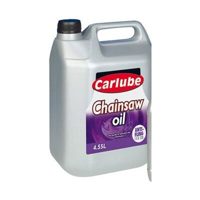 Carlube Chainsaw Oil 4.55L High Performance Lubricant for Durable Chains, Excellent Anti Fling and Oxidation Resistance Carlube Chainsaw Oil 4.55L High Performance Lubricant for Durable Chains, Excellent Anti Fling and Oxidation Resistance