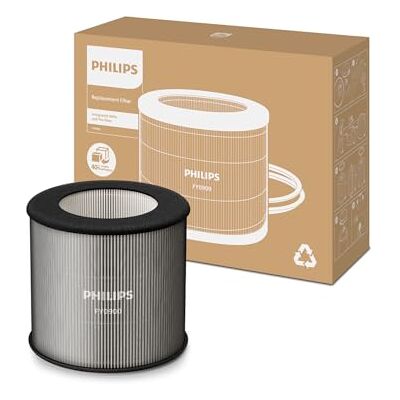 Philips Original Replacement Filter for 800 & 900 Series AC0819, AC0820, AC0920, AC0921 Air Purifiers, HEPA NanoProtect, 12 Months Lifetime, Black/White (FY0900/30) Philips Original Replacement Filter for 800 & 900 Series AC0819, AC0820, AC0920, AC0921 Air Purifiers, HEPA NanoProtect, 12 Months Lifetime, Black/White (FY0900/30)