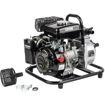 SIP 1" Petrol Water Pump, 2.6hp 4-Stroke Engine, 116L/min Flow Rate, 30m Pumping & 7m Suction Head SIP 1" Petrol Water Pump, 2.6hp 4-Stroke Engine, 116L/min Flow Rate, 30m Pumping & 7m Suction Head