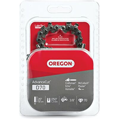 Oregon D70 AdvanceCut 20-Inch Chainsaw Chain Fits Homelite, McCulloch, Poulan, Echo, Craftsman Oregon D70 AdvanceCut 20-Inch Chainsaw Chain Fits Homelite, McCulloch, Poulan, Echo, Craftsman