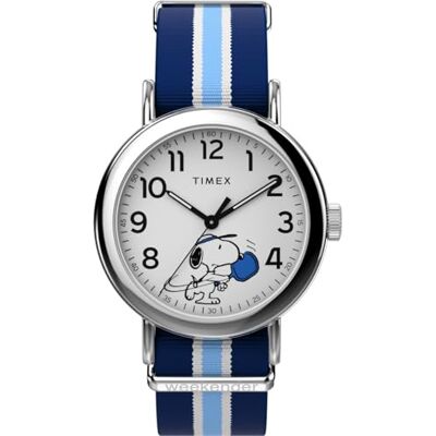 Timex Unisex Analogue Quartz Watch Peanuts Weekender Pickleball Timex Unisex Analogue Quartz Watch Peanuts Weekender Pickleball