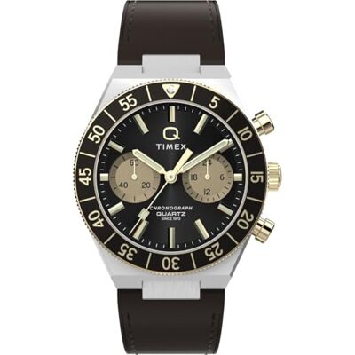 Timex Men Chronograph Quartz Watch Q Continental Timex Men Chronograph Quartz Watch Q Continental
