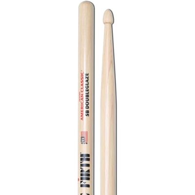 Vic Firth American Classic® Drumsticks 5BDG DoubleGlaze American Hickory Wood Tip Vic Firth American Classic® Drumsticks 5BDG DoubleGlaze American Hickory Wood Tip
