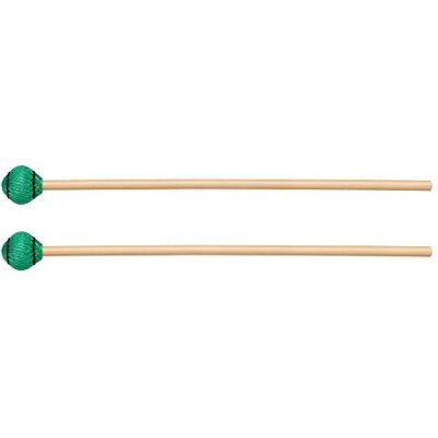 Vic Firth Signature Series Marimba Mallets M32 Terry Gibbs Cord Medium Hard Green Vic Firth Signature Series Marimba Mallets M32 Terry Gibbs Cord Medium Hard Green