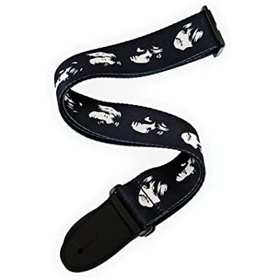 D'Addario Beatles Guitar Strap, White Album D'Addario Beatles Guitar Strap, White Album