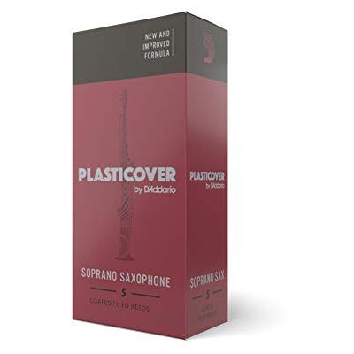 D'Addario Rico Plasticover 1.5 Strength Reeds for Soprano Sax (Pack of 5) D'Addario Rico Plasticover 1.5 Strength Reeds for Soprano Sax (Pack of 5)