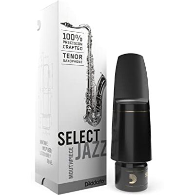 D'Addario D’Addario Woodwinds Select Jazz Tenor Saxophone Mouthpiece D9M Mouthpiece for Tenor Sax D'Addario D’Addario Woodwinds Select Jazz Tenor Saxophone Mouthpiece D9M Mouthpiece for Tenor Sax