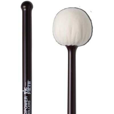 Vic Firth Soundpower® Bass Drum Beater BD7 Rollers Pair of Beaters Vic Firth Soundpower® Bass Drum Beater BD7 Rollers Pair of Beaters