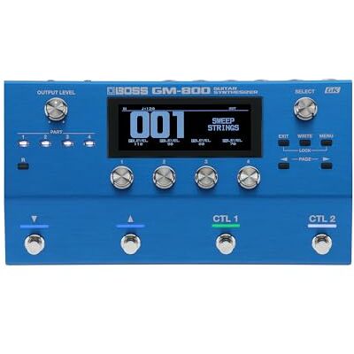 Boss GM-800 Guitar Synthesizer Next-Generation Guitar & Bass Synthesizer with Newly Developed Serial GK Interface Advanced ZEN-Core Sound Engine Powerful Scene Workflow Over 1200 Onboard Tones Boss GM-800 Guitar Synthesizer Next-Generation Guitar & Bass Synthesizer with Newly Developed Serial GK Interface Advanced ZEN-Core Sound Engine Powerful Scene Workflow Over 1200 Onboard Tones