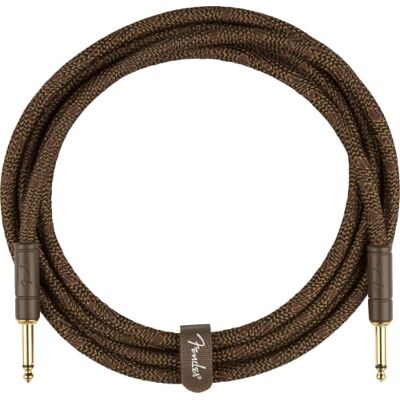 Fender Paramount 10' Acoustic Instrument Cable Brown Fender Paramount 10' Acoustic Instrument Cable Brown