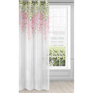 Julieta 140X250 White/Pink Curtain - Curtain Julieta 140X250 White/Pink Curtain - Curtain
