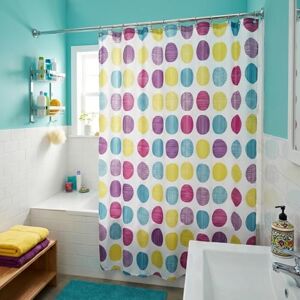 Croydex 1800 x 1800mm Polyester Shower Curtain - Shower Curtain Croydex 1800 x 1800mm Polyester Shower Curtain - Shower Curtain