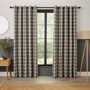 Curtina Everett Eyelet Curtains, Living Room, 229 x 183 cm, Grey, 100% Recycled Polyester, Light Filtering, Jacquard Woven Check Pattern Curtina Everett Eyelet Curtains, Living Room, 229 x 183 cm, Grey, 100% Recycled Polyester, Light Filtering, Jacquard Woven Check Pattern