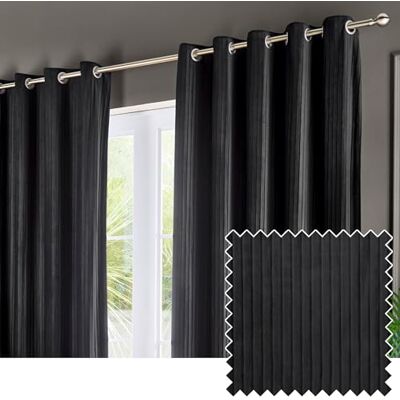 Paoletti Corinthian Velvet Eyelet Curtains - Curtains Paoletti Corinthian Velvet Eyelet Curtains - Curtains