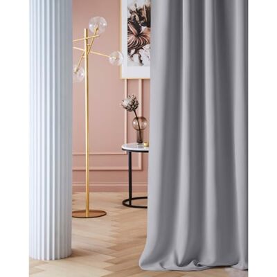 MyBestHome LAURA Light Gray Blackout Curtain - Decorative Curtain MyBestHome LAURA Light Gray Blackout Curtain - Decorative Curtain