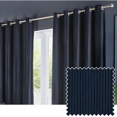 Paoletti Corinthian Velvet Ready Made Eyelet Curtains - Curtain Paoletti Corinthian Velvet Ready Made Eyelet Curtains - Curtain