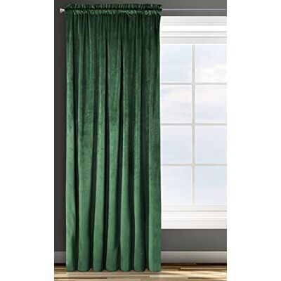 Brand Model - Dark Green Curtain Brand Model - Dark Green Curtain