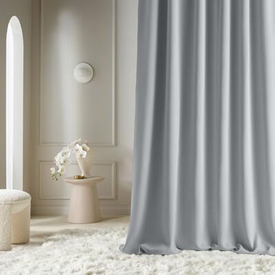 MyBestHome ZODIAC Light Gray Curtain 180x250cm - Decorative Curtain MyBestHome ZODIAC Light Gray Curtain 180x250cm - Decorative Curtain