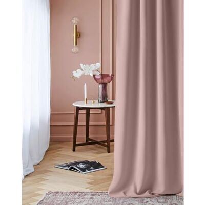 Room99 Blackout Curtain - Powder Pink 140X260 - Bedroom & Salon Room99 Blackout Curtain - Powder Pink 140X260 - Bedroom & Salon