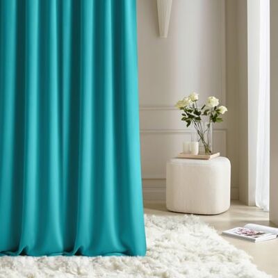 MyBestHome - 99 EASY - Turquoise - 140x250 cm - Curtain MyBestHome - 99 EASY - Turquoise - 140x250 cm - Curtain