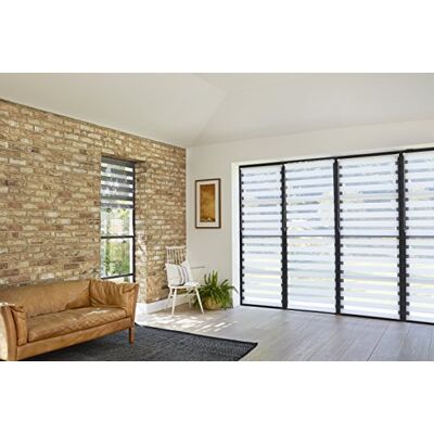 Amazon Basics Double-layer White Roller Blind - Window Covering Amazon Basics Double-layer White Roller Blind - Window Covering