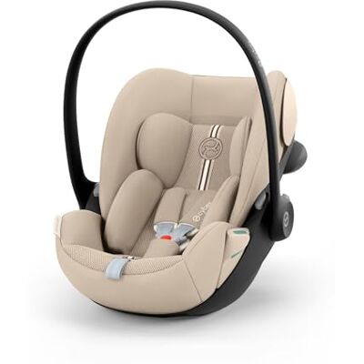 Cybex Gold Cloud G3 Plus Baby Car Seat, from Birth to Approx. 24 Months, for Children from 40 cm to 87 cm, Max. 13 kg, 180° Rotation, Mesh Fabric, Incl. Newborn Insert, Almond Beige Cybex Gold Cloud G3 Plus Baby Car Seat, from Birth to Approx. 24 Months, for Children from 40 cm to 87 cm, Max. 13 kg, 180° Rotation, Mesh Fabric, Incl. Newborn Insert, Almond Beige