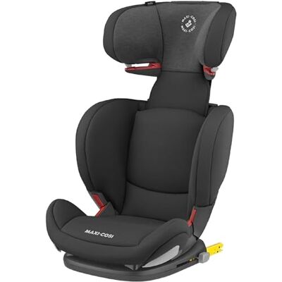 Maxi-Cosi RodiFix AirProtect High Back Booster Seat, 15 36 kg, 3.5 12 Years, Reclining ISOFIX Car Seat, Adjustable Headrest/Backrest, Extra Side Protection, Quick & Easy Buckle-up, Authentic Black Maxi-Cosi RodiFix AirProtect High Back Booster Seat, 15 36 kg, 3.5 12 Years, Reclining ISOFIX Car Seat, Adjustable Headrest/Backrest, Extra Side Protection, Quick & Easy Buckle-up, Authentic Black