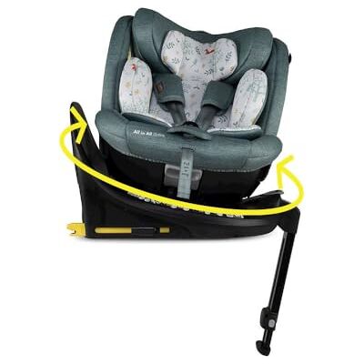 Cosatto All in All Extra i-Size 360° Spin Rotating Car Seat 360° Swivel, Group 0+123, 0-36 kg, 0-12years, ISOFIX, ERF, Exclusive Anti-Escape System (Meadow) Cosatto All in All Extra i-Size 360° Spin Rotating Car Seat 360° Swivel, Group 0+123, 0-36 kg, 0-12years, ISOFIX, ERF, Exclusive Anti-Escape System (Meadow)