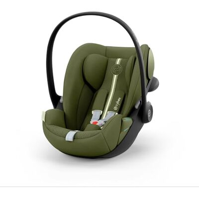 Cybex Gold Cloud G3 Plus Baby Car Seat, from Birth to Approx. 24 Months, for Children from 40 cm to 87 cm, Max. 13 kg, 180° Rotation, Mesh Fabric, Incl. Newborn Insert, Moss Green Cybex Gold Cloud G3 Plus Baby Car Seat, from Birth to Approx. 24 Months, for Children from 40 cm to 87 cm, Max. 13 kg, 180° Rotation, Mesh Fabric, Incl. Newborn Insert, Moss Green