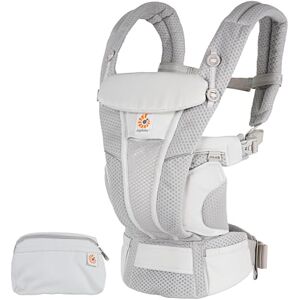 Ergobaby Omni Breeze Carrier for Newborns, from Birth to 20.4 kg, 4 Positions, SoftFlex Mesh, Ergonomic Baby Front-Inward and Back Carry Position, Pearl Grey Ergobaby Omni Breeze Carrier for Newborns, from Birth to 20.4 kg, 4 Positions, SoftFlex Mesh, Ergonomic Baby Front-Inward and Back Carry Position, Pearl Grey