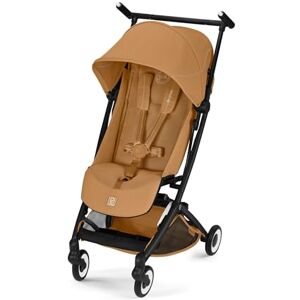Cybex Gold LIBELLE Pushchair, Cabin-Sized, from Approx. 6 Months to Approx. 4 Years (max. 22 kg), Ultra-Lightweight (just 6 kg), one-Hand Harness System, Cinnamon Yellow Cybex Gold LIBELLE Pushchair, Cabin-Sized, from Approx. 6 Months to Approx. 4 Years (max. 22 kg), Ultra-Lightweight (just 6 kg), one-Hand Harness System, Cinnamon Yellow
