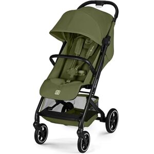 Cybex Gold BEEZY Pushchair with Ergonomic Reclining Position, from Birth to Approx. 4 Years (max. 22 kg), Compact fold, one-Hand Harness System, Moss Green Cybex Gold BEEZY Pushchair with Ergonomic Reclining Position, from Birth to Approx. 4 Years (max. 22 kg), Compact fold, one-Hand Harness System, Moss Green