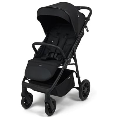 BABYLO Nuvo Everyday One-Hand Fold Stroller, Black BABYLO Nuvo Everyday One-Hand Fold Stroller, Black