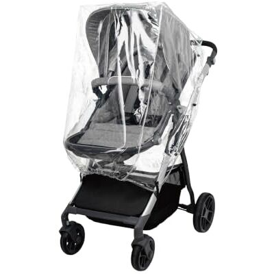 BABYLO Universal Stroller Raincover, Transparent BABYLO Universal Stroller Raincover, Transparent