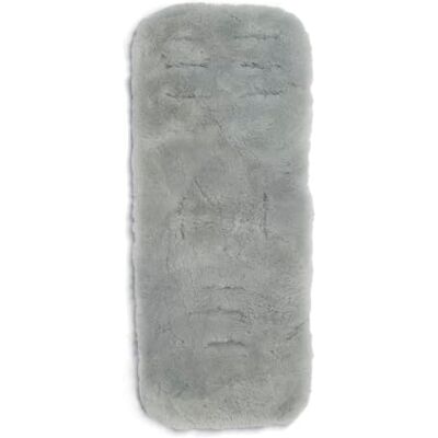 Mamas & Papas Luxury Sheepskin Buggy Liner Rectangular, Grey Mamas & Papas Luxury Sheepskin Buggy Liner Rectangular, Grey