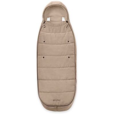 Cybex Gold Footmuff for Strollers, TOG 5, Beige For strollers, for children 6 months to 3 years, TOG 5, warm & water-repellent, warm teddy fleece lining Cybex Gold Footmuff for Strollers, TOG 5, Beige For strollers, for children 6 months to 3 years, TOG 5, warm & water-repellent, warm teddy fleece lining