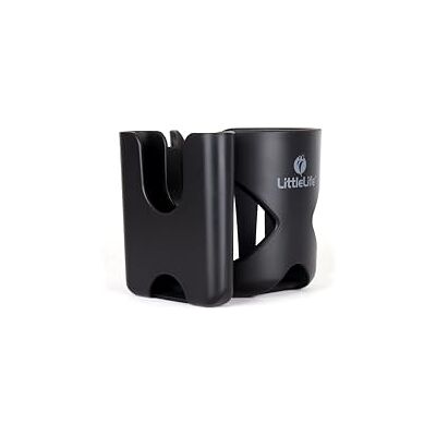 LittleLife Buggy And Pushchair Universal Cup & Phone Holder Adjustable Bottle Organiser for Stroller or Pram, Drink and Coffee Cup Holder with Smartphone or Device holder LittleLife Buggy And Pushchair Universal Cup & Phone Holder Adjustable Bottle Organiser for Stroller or Pram, Drink and Coffee Cup Holder with Smartphone or Device holder
