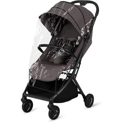 lionelo Sia Stroller Rain Cover, Waterproof Clear Rain Cover Stroller, Windproof Stroller Weather Shield, Easy Fit, Dedicated for Sia lionelo Sia Stroller Rain Cover, Waterproof Clear Rain Cover Stroller, Windproof Stroller Weather Shield, Easy Fit, Dedicated for Sia