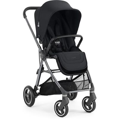 Babystyle Oyster Gravity+ Stroller/Pushchair in Carbonite with Raincover Birth to 22Kg Babystyle Oyster Gravity+ Stroller/Pushchair in Carbonite with Raincover Birth to 22Kg