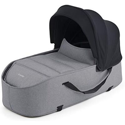 Bumprider Connect 2 Carrycot, Grey Melange, 2.24 kg Bumprider Connect 2 Carrycot, Grey Melange, 2.24 kg