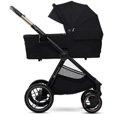 Kinderkraft NEA 2 Buggy from Birth to 22 kg, Folding with One Hand, Reclining Position, Large Hood, All 4 Wheels Cushioned, Extremely Lightweight, UPF50+, Basket up to 5 kg, Black Kinderkraft NEA 2 Buggy from Birth to 22 kg, Folding with One Hand, Reclining Position, Large Hood, All 4 Wheels Cushioned, Extremely Lightweight, UPF50+, Basket up to 5 kg, Black