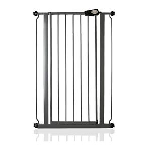 Safetots Extra Tall Metal Safety Gate Pressure Fit (68.5cm - 75cm, Slate Grey)