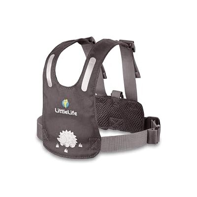 LittleLife Child & Toddler Safety Walking Harness & Reins, Grey For toddlers aged 1 to 2 years, easy to put on, lightweight & adjustable for comfort LittleLife Child & Toddler Safety Walking Harness & Reins, Grey For toddlers aged 1 to 2 years, easy to put on, lightweight & adjustable for comfort