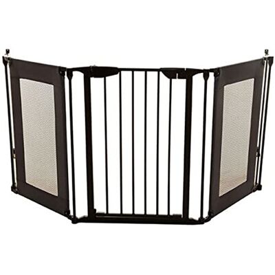 Dreambaby Denver Adapta Baby Safety Gate Screw Fitted Stair Gate Fits Opening from 85.5-200cm Wide & 74cm Tall Suitable Barrier for Stairs, Irregular Openings, & Wide Areas Dreambaby Denver Adapta Baby Safety Gate Screw Fitted Stair Gate Fits Opening from 85.5-200cm Wide & 74cm Tall Suitable Barrier for Stairs, Irregular Openings, & Wide Areas