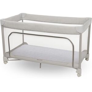Maxi-Cosi Merlin, 2-in-1 Travel Cot & Play Area, 0-4 Years, up to 18 kg, Baby & Toddler Travel Bed, 1-Second Fold, 120x60 cm CloudCore Mattress, Side Entry Window, 4 Wheels, Elegance Beige Maxi-Cosi Merlin, 2-in-1 Travel Cot & Play Area, 0-4 Years, up to 18 kg, Baby & Toddler Travel Bed, 1-Second Fold, 120x60 cm CloudCore Mattress, Side Entry Window, 4 Wheels, Elegance Beige
