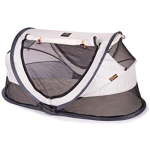 Deryan dy001l travel cot / travel cot Peuter travel tent including tent + self-inflating mattress + cotton cover with zipper pop-up built up within 2 seconds, cream