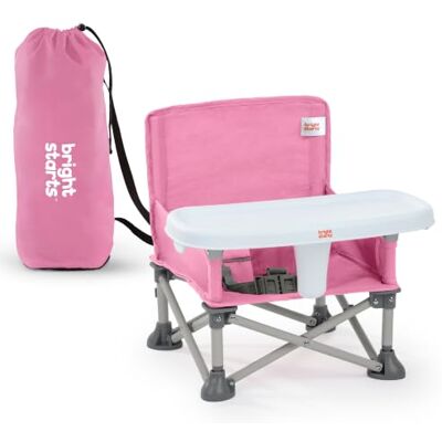 Bright Starts Green Portable Foldable Child Seat Booster - Child Seat Booster Bright Starts Green Portable Foldable Child Seat Booster - Child Seat Booster